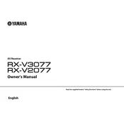 Yamaha RX-V2077 Receiver