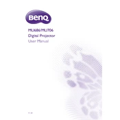 BenQ MU686 manual cover