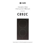 Caple C892C Hob manual cover