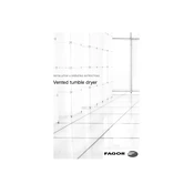 Fagor 6SF-84E Dryer manual cover