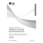 LG LFXS24626S Refrigerator manual cover