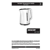 Sencor SWK 1791WH Kettle manual cover