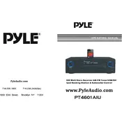 Pyle PT4601AIU Stereo Receiver manual cover