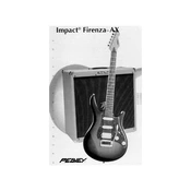 Peavey Impact Firenza AX Guitar manual cover