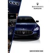 Maserati Quattroporte 2017 Sedan manual cover