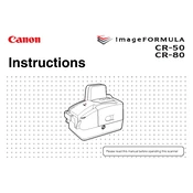 Canon CR-50 manual cover