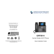 Grandstream GRP2614 IP Phone manual cover