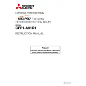 Mitsubishi CFP1-A01D1 Relay manual cover