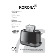 Korona 21233 Toaster manual cover