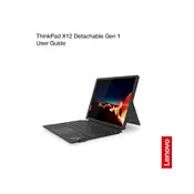 Lenovo ThinkPad X12 Detachable Gen 1 Laptop manual cover