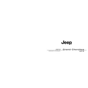 Jeep Grand Cherokee SRT8 2012 SUV manual cover