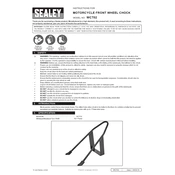 Sealey WCT02 Chock manual cover