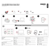 Lenovo 400 USB-C Wireless Mouse manual cover