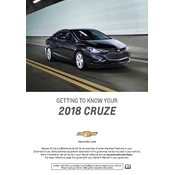 Chevrolet Cruze 2018 manual cover