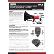 Pyle PMP74VC Bullhorn manual cover