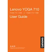 Lenovo IdeaPad Yoga 710-11IKB Laptop manual cover