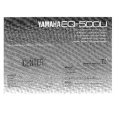 Yamaha EQ-500U Equalizer manual cover