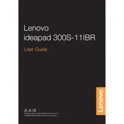 Lenovo IdeaPad 300S-11IBR Laptop manual cover