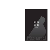 Roland RG-1F manual cover