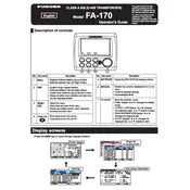 Furuno FA-170 Transponder manual cover