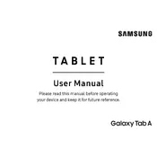 Samsung Galaxy Tab A 10.1 Wi-Fi SM-T580NZWAXAR Tablet manual cover