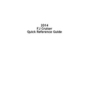 Toyota FJ Cruiser 2014 SUV manual cover