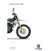 Husqvarna 701 Enduro 2022 Motorcycle manual cover