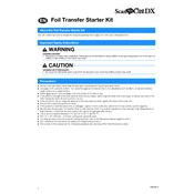 Brother Foil Transfer Starter Kit manual cover