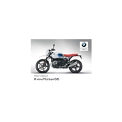 BMW R nineT Urban G/S 2016 Motorcycle manual cover