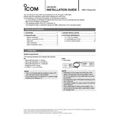 Icom CS-7100 USB Driver manual cover