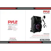 Pyle PPHP126WMU Speaker manual cover