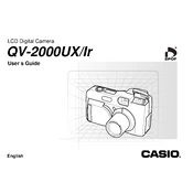 Casio QV2000UX Camera manual cover