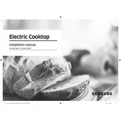 Samsung NZ30K7880 Cooktop manual cover