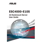 ASUS ESC4000-E10S Server manual cover