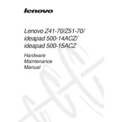 Lenovo IdeaPad 500-14ACZ Laptop