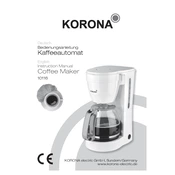 Korona 10116 Coffee Maker manual cover