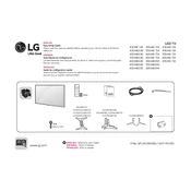 LG 43UH6030 TV manual cover