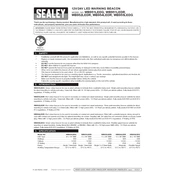 Sealey WB951LEDR Beacon manual cover