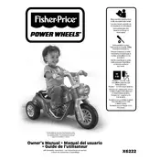 Power Wheels Mattel Lil Harley X6222 Toy manual cover