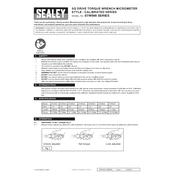 Sealey STW905 Wrench manual cover