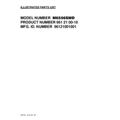 McCulloch M6556SMD manual cover