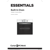 Currys Essentials CBCONW18 manual cover