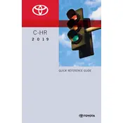 Toyota C-HR 2019 SUV manual cover