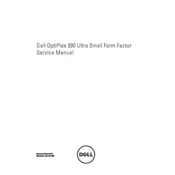 Dell OptiPlex 990 Ultra Small Desktop manual cover