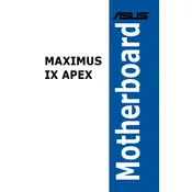 ASUS ROG MAXIMUS IX APEX Motherboard manual cover