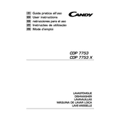 Candy CDP 7753 manual cover