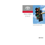 Toyota RAV4 Hybrid 2017 SUV manual cover