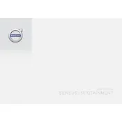 Volvo S60 Cross Country Sensus Infotainment 2016 manual cover