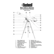 Bushnell 789519 Telescope manual cover