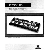 Peavey PFC 10 MIDI System manual cover